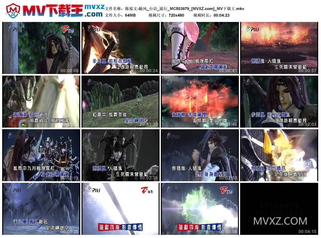 陈泓文-随风_台语_流行_MC503979